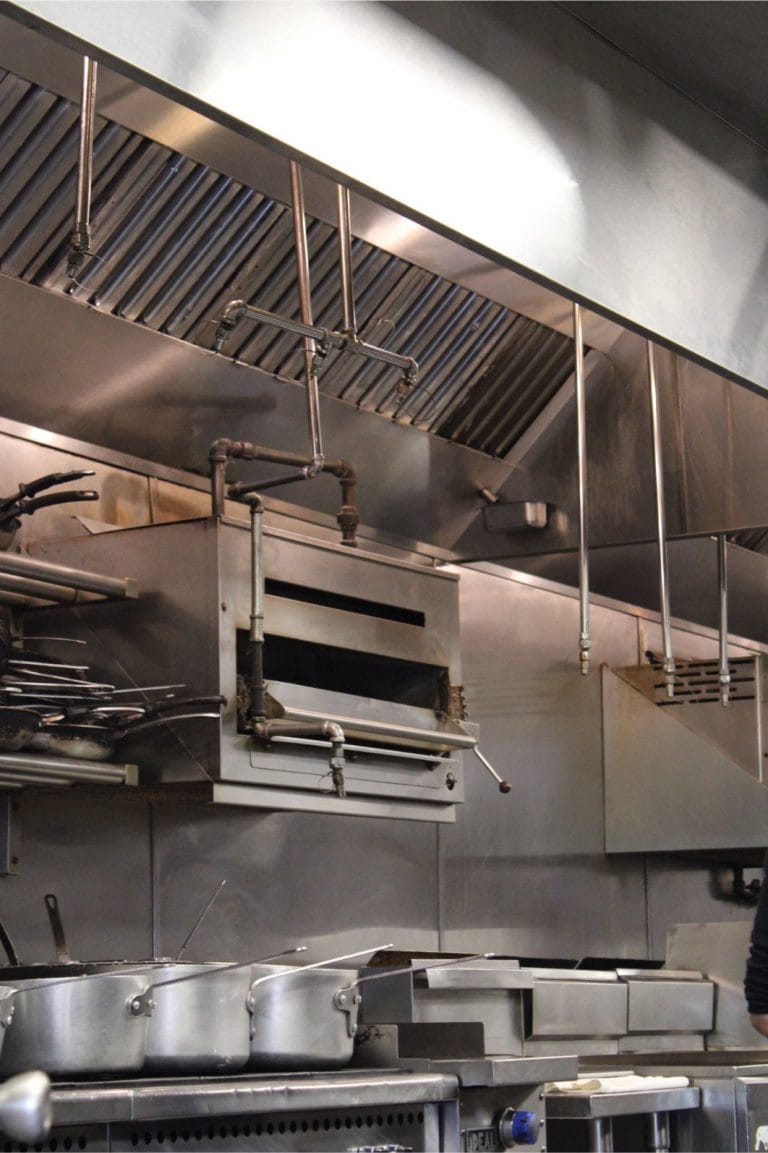 Kitchen Suppression System Restaurant Vertical